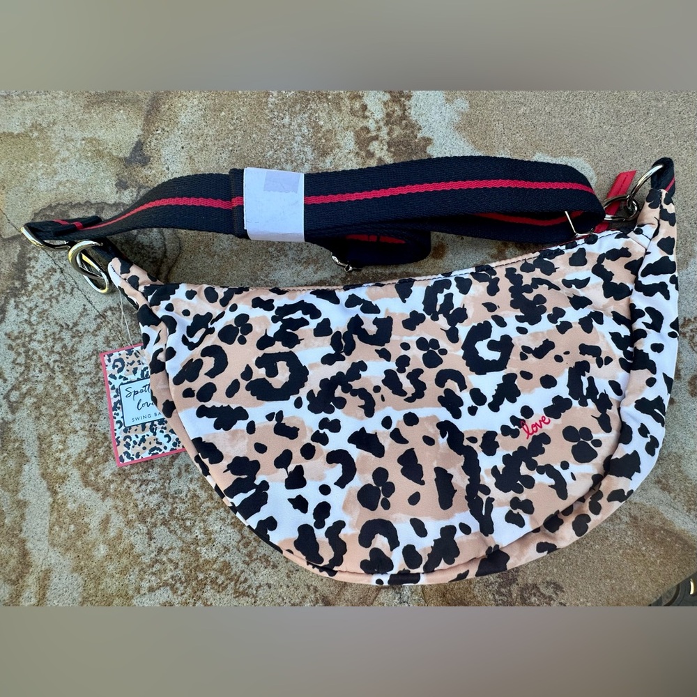 🆕🔖 Brighton ✨ Spotted Love Swing Bag ✨ Leopard Print ✨ Adjustable Strap ✨ NWT!! - Picture 5 of 14
